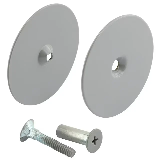 Gatehouse 5-1/2- W x 5-3/4- H Gloss Door Reinforcer Bore Hole Cover