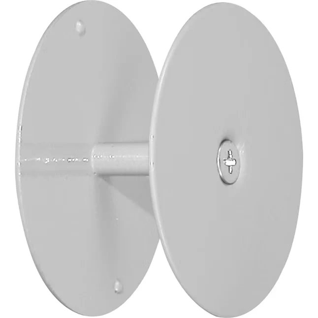Gatehouse 5-1/2- W x 5-3/4- H Gloss Door Reinforcer Bore Hole Cover