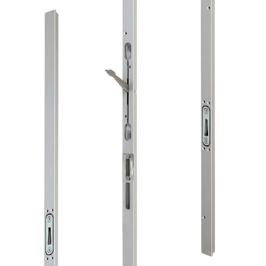 HMB Multipoint Exclusief inbouw SKG3 deurnaalden - zilver en zwart