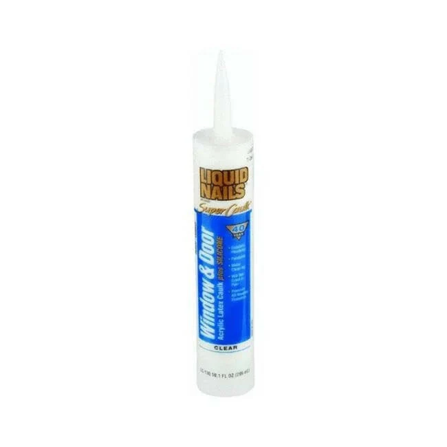 Liquid Nails Window & Doors Super Caulk glashelder, 10.1oz)