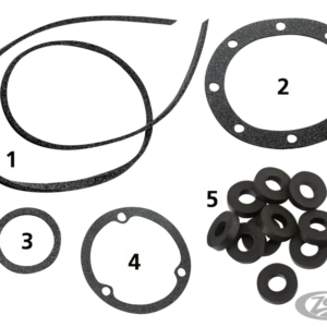 Primary gasket kit 36-64 U/E/FL types Harley-Davidson
