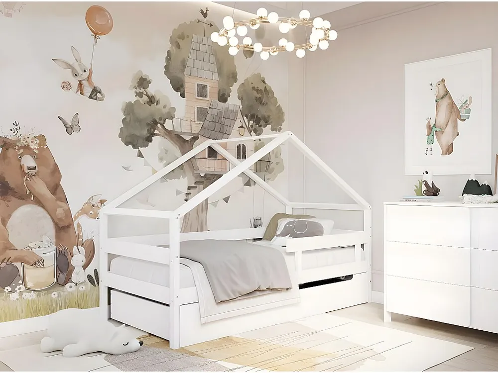 Professionele Kwaliteit Huisbed HYTTE HB005 97x211x134 Groen