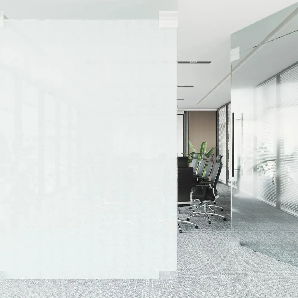 Raamfolie statisch mat transparant wit 45x1000 cm VINYL
