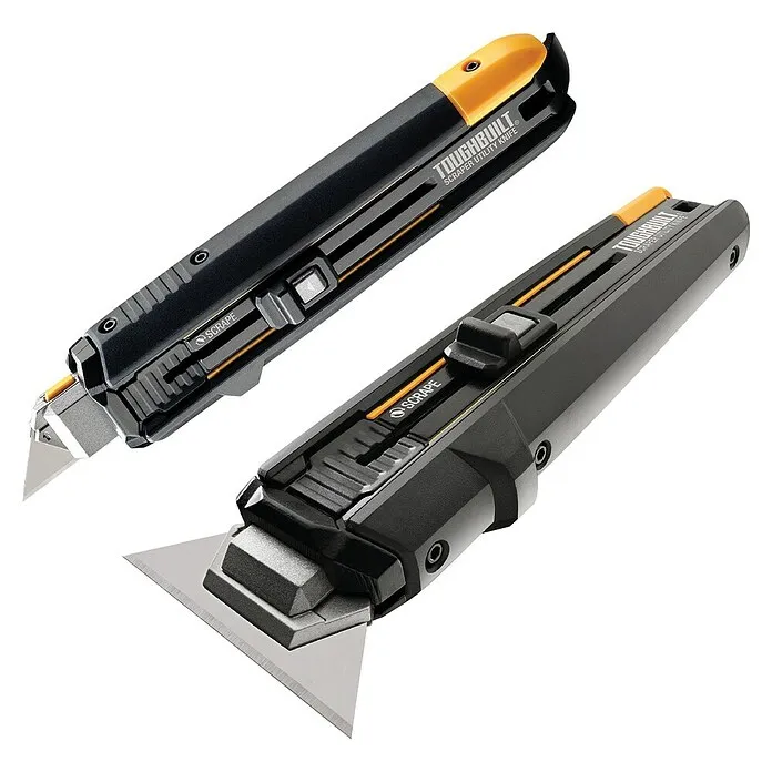 ToughBuilt Veiligheidsmes - Afbreekmesjes, Zwart & Geel