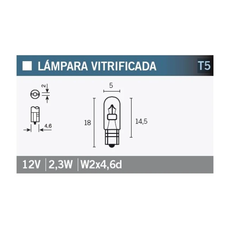 Professionele Waterdichte Caja de 10 lámparas OSRAM 2723