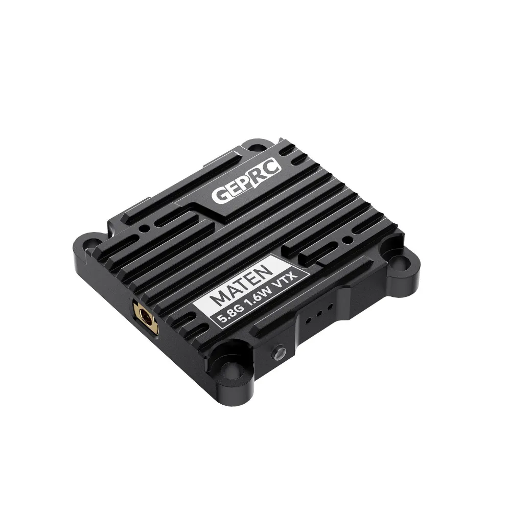 GEPRC MATEN 5.8G 1.6W VTX FPV Drone – 72CH, 1600mW, IRC Tramp, CNC Case, 7–36V Input