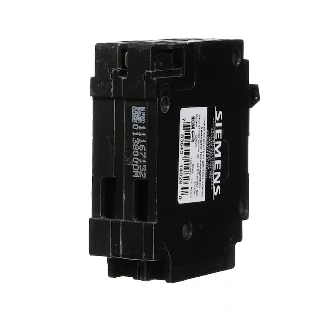 Siemens QT 20-amp/20-amp 1-Pole Tandem Circuit Breaker Type B Karakteristiek