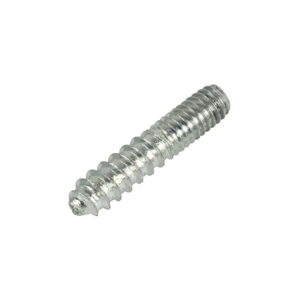 Standoff Screws (Hanger Bolts) ( 3/4" Diameter Standoffs) (Length 2") (Galvanized Zink