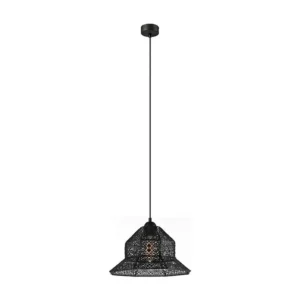 Hanglamp Samara, Zwart, 108x34x34 cm, EPIKASA voor Minerale Gloed