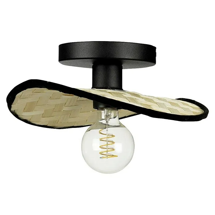 UV- Eglo Wandlamp Marywell - 40 W, Zwart, Lichtbruin, E27