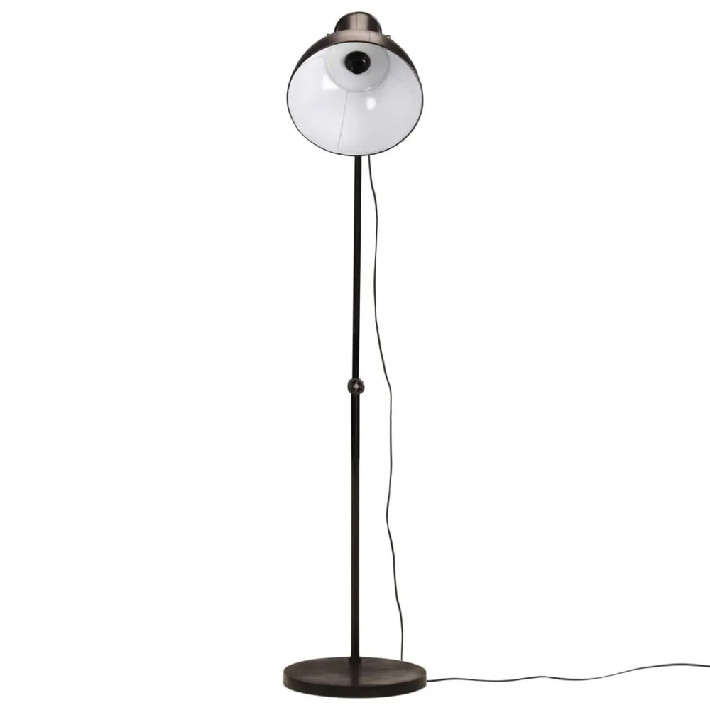 Wandmontage Vloerlamp 25 W E27 150 cm zwart